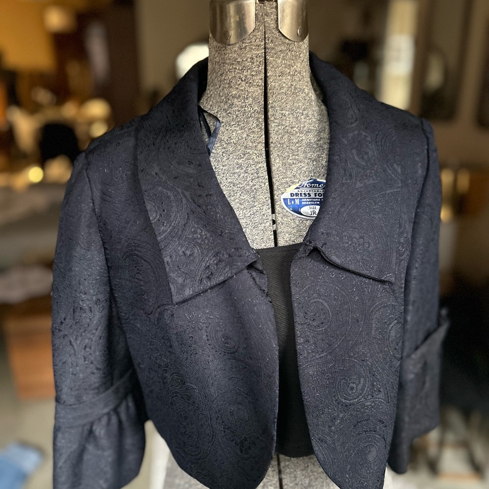Jade Blue Blazer Modern Tailored Suit Jacket